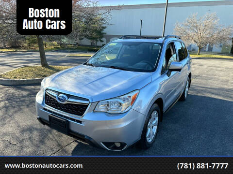 2015 Subaru Forester for sale at Boston Auto Cars in Dedham MA