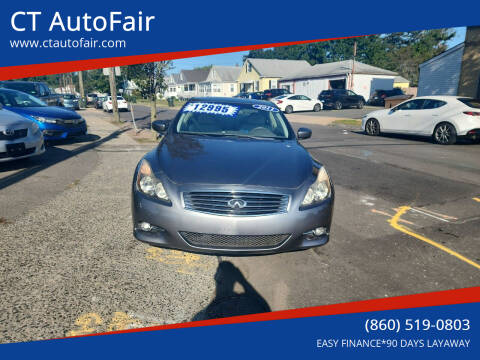 2011 Infiniti G37 Coupe for sale at CT AutoFair in West Hartford CT