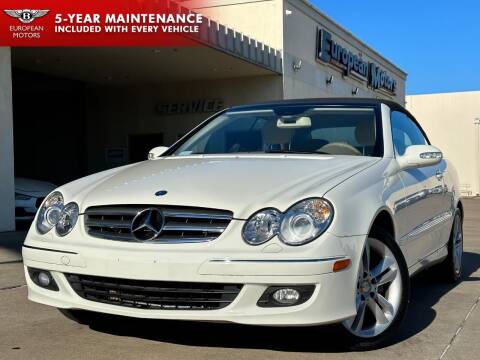 2008 Mercedes-Benz CLK for sale at European Motors Inc in Plano TX