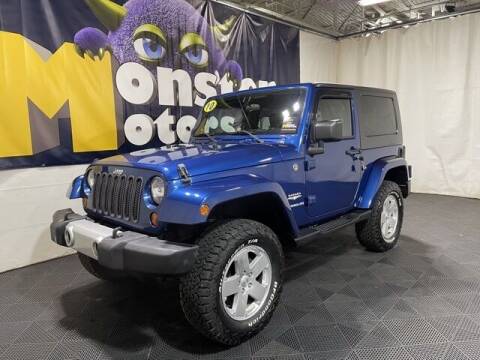2010 Jeep Wrangler for sale at Monster Motors in Michigan Center MI
