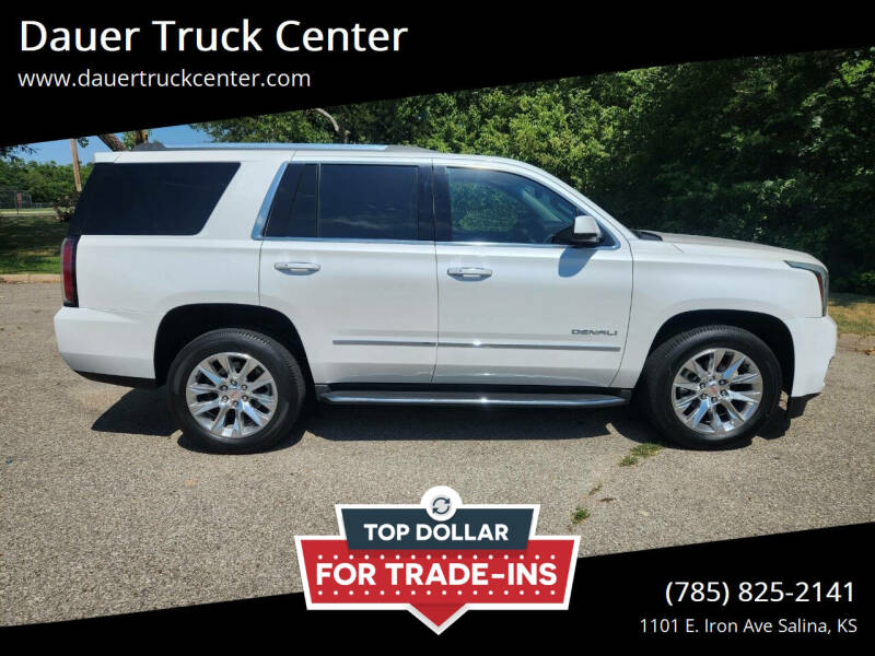 2016 GMC Yukon for sale at Dauer Truck Center in Salina KS