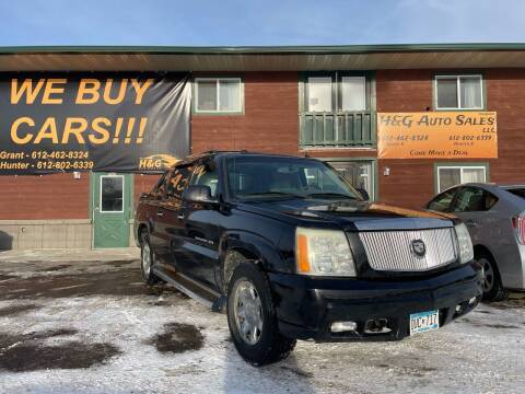 2005 Cadillac Escalade EXT for sale at H & G AUTO SALES LLC in Princeton MN