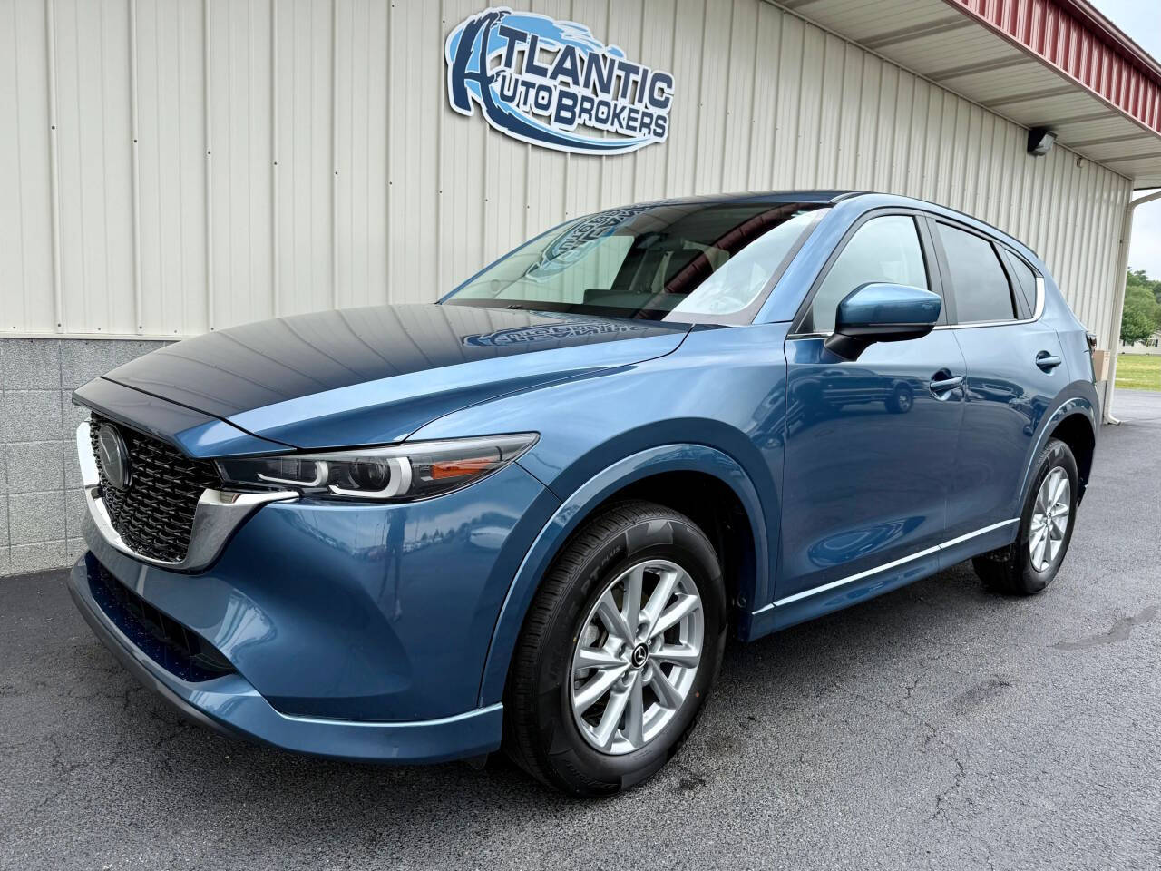 Blue 2024 Mazda CX-5 2.5 S Select AWD 2.5 S Select 4dr SUV 1