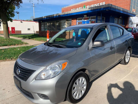 2012 Nissan Versa for sale at Square Business Automotive in Milwaukee WI