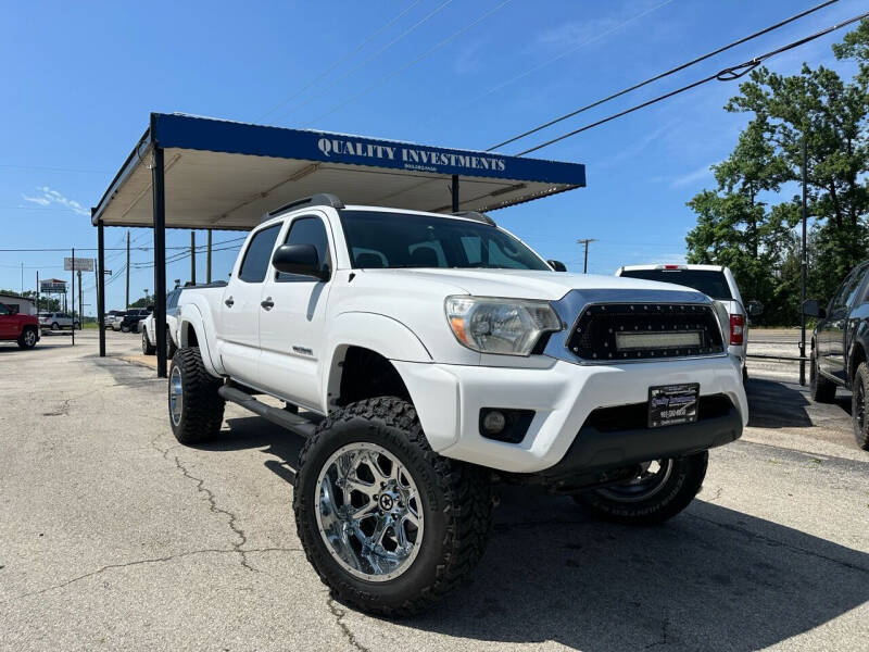 2015 Toyota Tacoma for sale at Quality Investments in Tyler TX