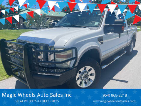 2008 Ford F-250 Super Duty for sale at Magic Wheels Auto Sales Inc in Pompano Beach FL