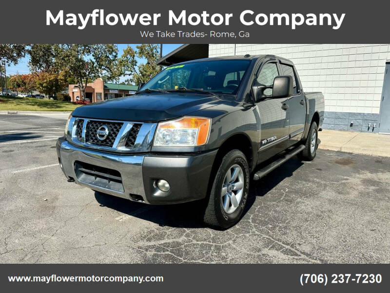 2011 Nissan Titan for sale at Mayflower Motor Company in Rome GA