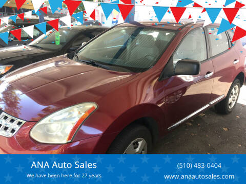 2013 Nissan Rogue for sale at ANA Auto Sales in San Leandro CA