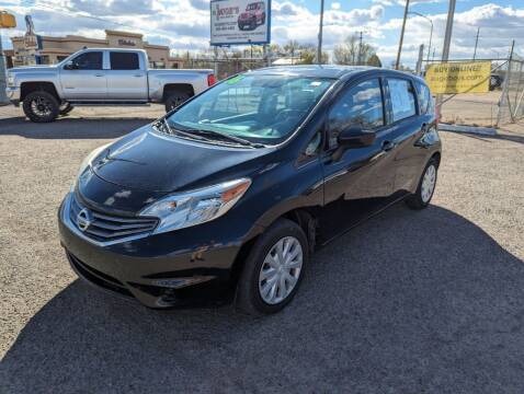 2016 Nissan Versa Note for sale at AUGE'S SALES AND SERVICE in Belen NM