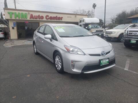 2013 Toyota Prius Plug-in Hybrid for sale at THM Auto Center in Sacramento CA