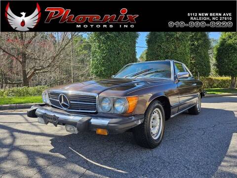 1980 Mercedes-Benz 450 SL for sale at Phoenix Motors Inc in Raleigh NC