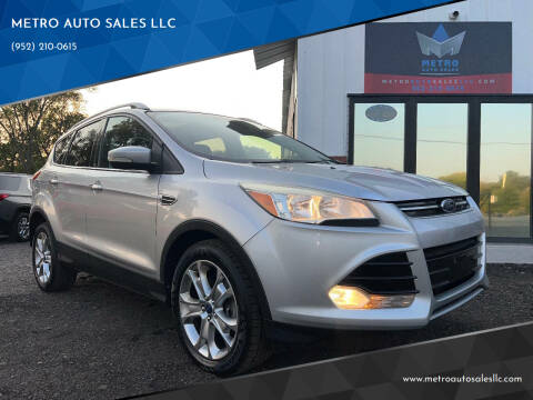 2013 Ford Escape for sale at METRO AUTO SALES LLC in Lino Lakes MN