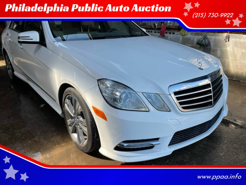 2013 Mercedes-Benz E-Class for sale at Philadelphia Public Auto Auction in Philadelphia PA