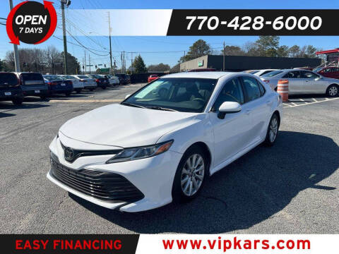 2018 Toyota Camry for sale at VIP Kars in Marietta GA