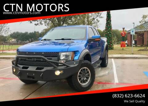 2010 Ford F-150 for sale at CTN MOTORS in Houston TX