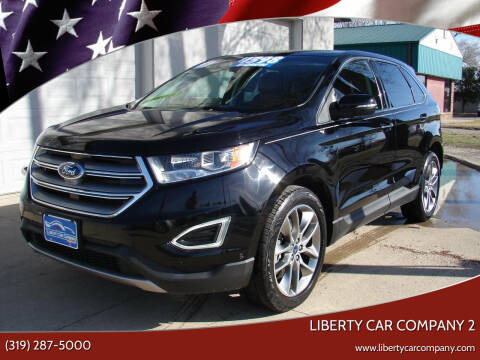 2016 Ford Edge for sale at LIBERTY CAR COMPANY - II in Waterloo IA