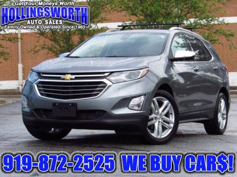 2018 Chevrolet Equinox for sale at Hollingsworth Auto Sales in Raleigh NC