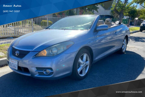 2007 Toyota Camry Solara for sale at Ameer Autos in San Diego CA