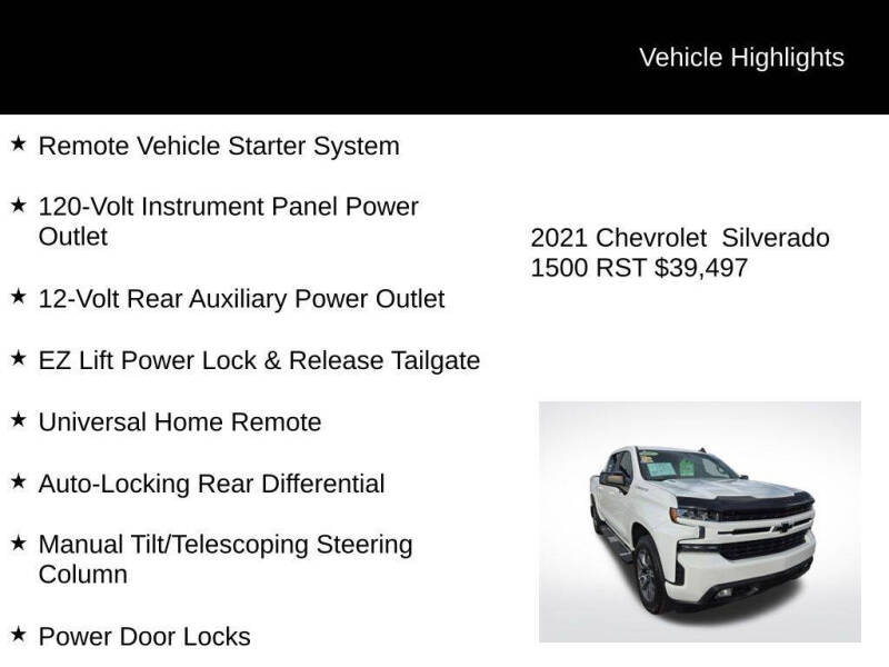 2021 Chevrolet Silverado 1500