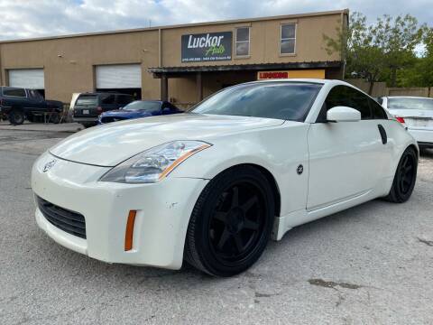 2004 Nissan 350Z for sale at LUCKOR AUTO in San Antonio TX