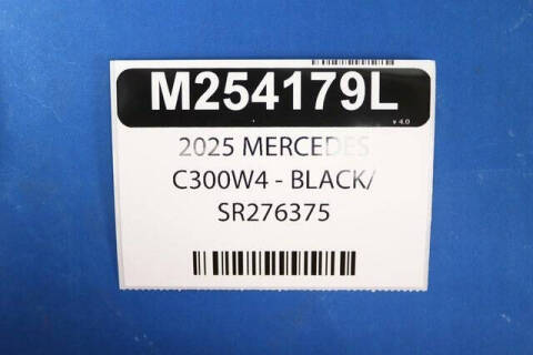 2025 Mercedes-Benz C-Class C 300 4MATIC