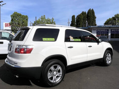 2011 GMC Acadia SLE