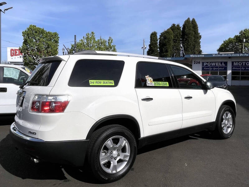 2011 GMC Acadia SLE