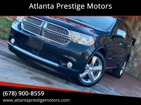 2011 Dodge Durango for sale at Atlanta Prestige Motors in Decatur GA