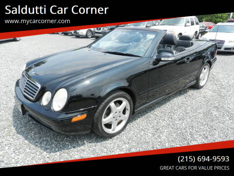 2002 Mercedes-Benz CLK for sale at Saldutti Car Corner in Gilbertsville PA