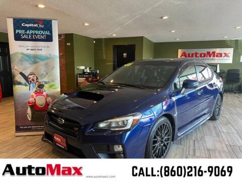 2016 Subaru WRX for sale at AutoMax in West Hartford CT