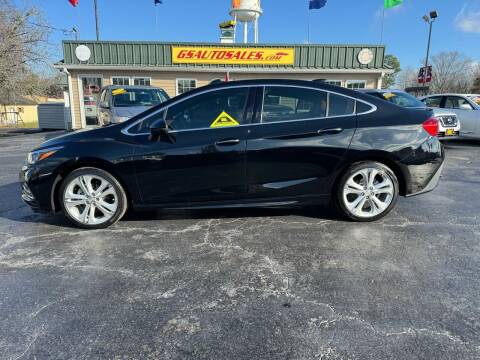 2016 Chevrolet Cruze for sale at G and S Auto Sales in Ardmore TN