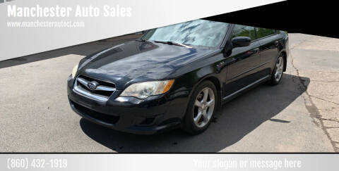 2009 Subaru Legacy for sale at Manchester Auto Sales in Manchester CT