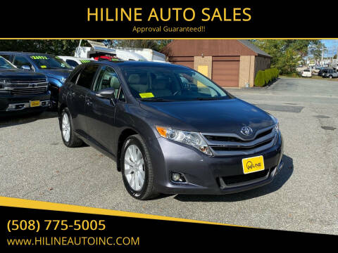 2014 Toyota Venza for sale at HILINE AUTO SALES in Hyannis MA