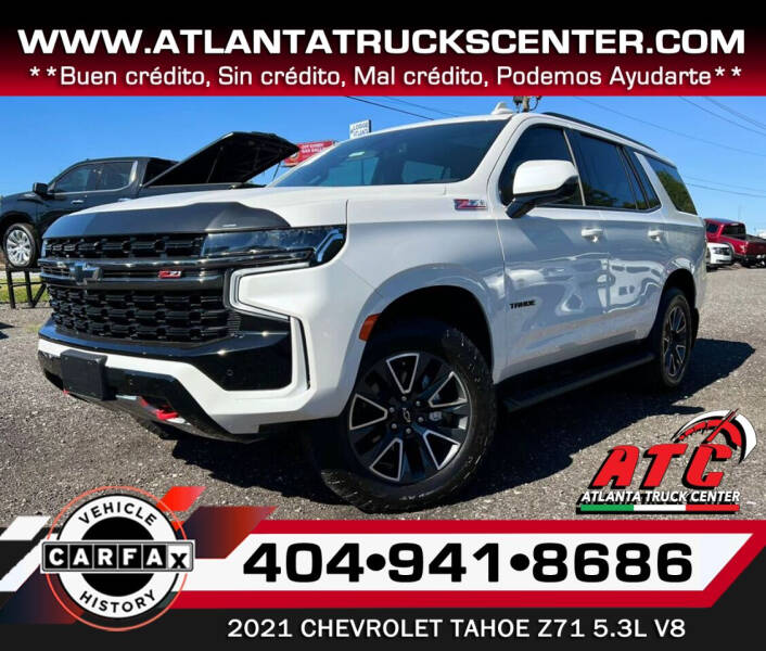 2021 Chevrolet Tahoe for sale at ATLANTA TRUCK CENTER LLC in Doraville GA