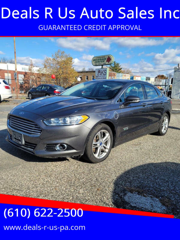2016 Ford Fusion Energi for sale at Deals R Us Auto Sales Inc in Lansdowne PA