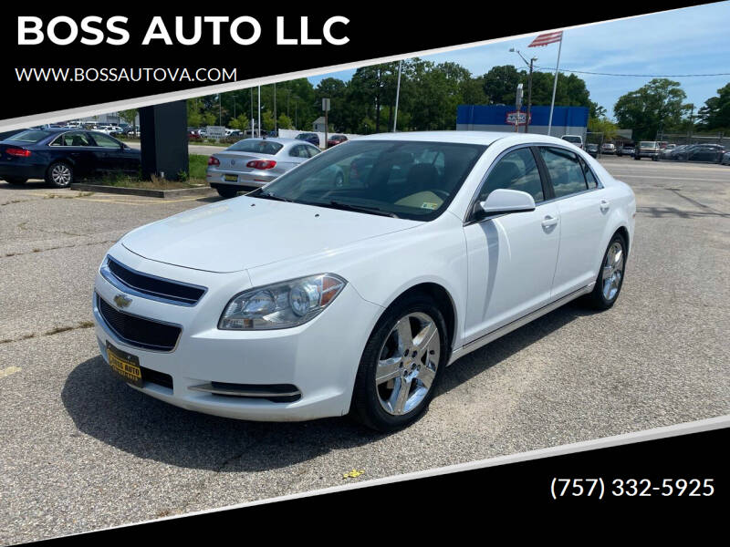 2011 Chevrolet Malibu for sale at BOSS AUTO LLC in Norfolk VA