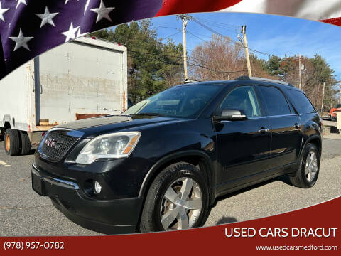 2012 GMC Acadia for sale at Used Cars Dracut in Dracut MA
