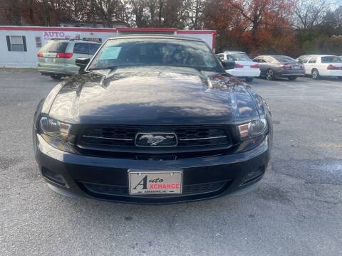 2010 Ford Mustang for sale at AUTO XCHANGE in Asheboro NC
