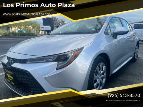 2021 Toyota Corolla for sale at Los Primos Auto Plaza in Brentwood CA