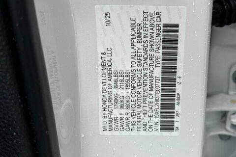 2026 Honda Civic Sport