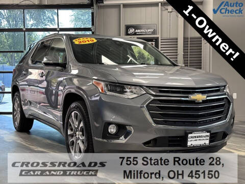 2019 Chevrolet Traverse for sale at Crossroads Car & Truck in Milford OH