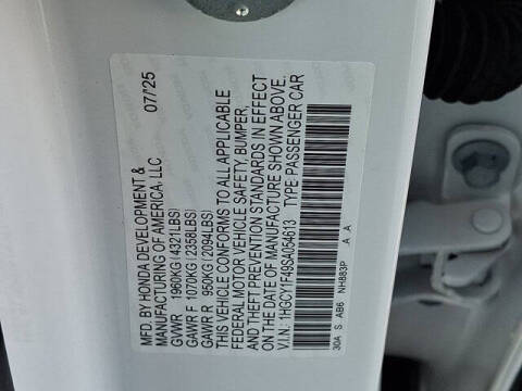 2025 Honda Accord SE