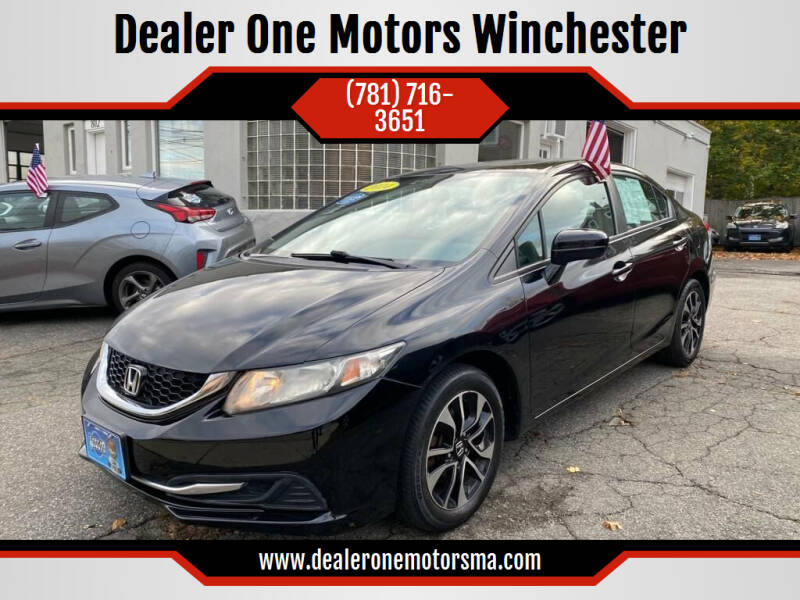 2014 Honda Civic for sale at Dealer One Motors Winchester in Winchester MA