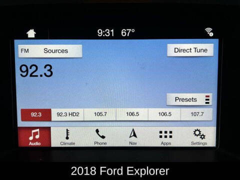 2018 Ford Explorer Sport