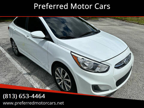 2017 Hyundai Accent for sale at Preferred Motor Cars in Valrico FL