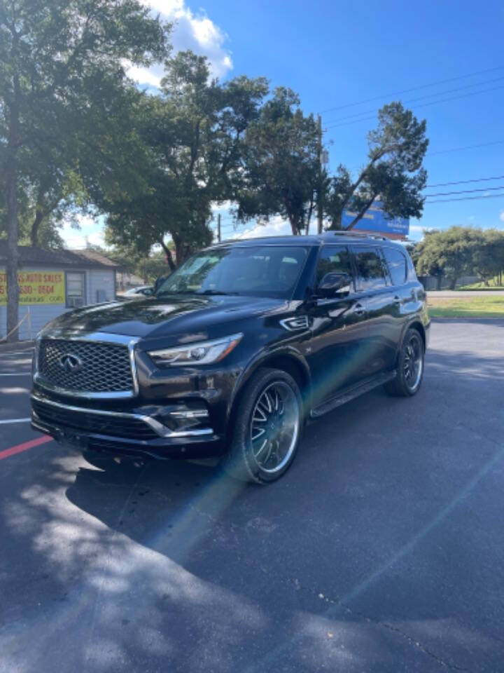 2018 INFINITI QX80 for sale at AUSTIN PREMIER AUTO in Austin, TX