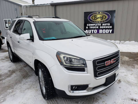 2017 GMC Acadia Limited for sale at BERG AUTO MALL & TRUCKING INC in Beresford SD