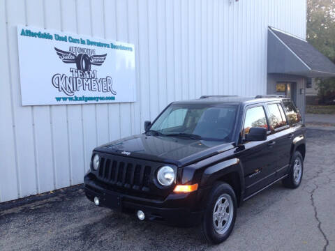 2014 Jeep Patriot for sale at Team Knipmeyer in Beardstown IL
