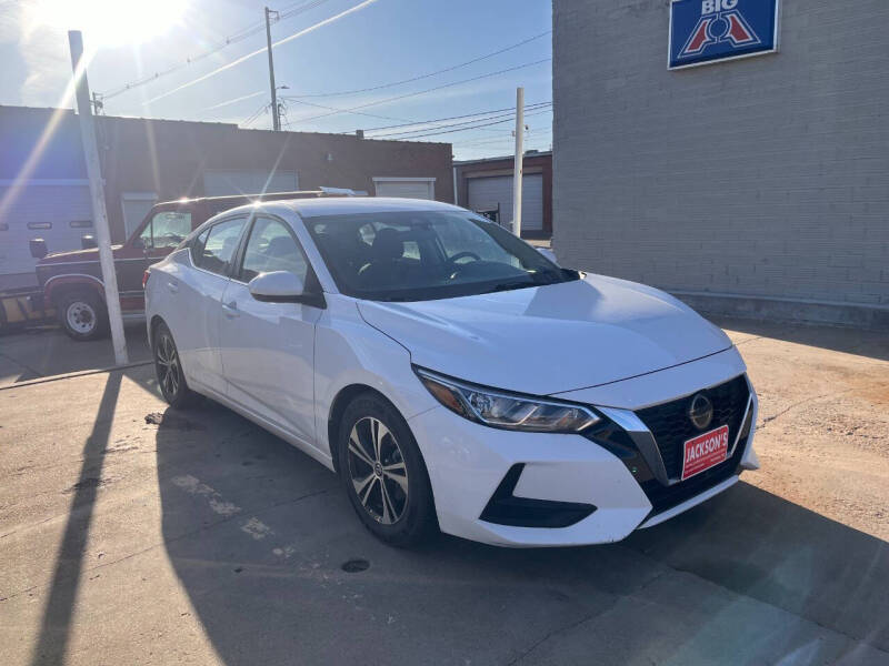 2021 Nissan Sentra for sale at Jacksons Car Corner Inc in Hastings NE