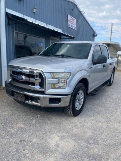 2016 Ford F-150 for sale at COOK MOTOR CO LLC in Wichita Falls, TX